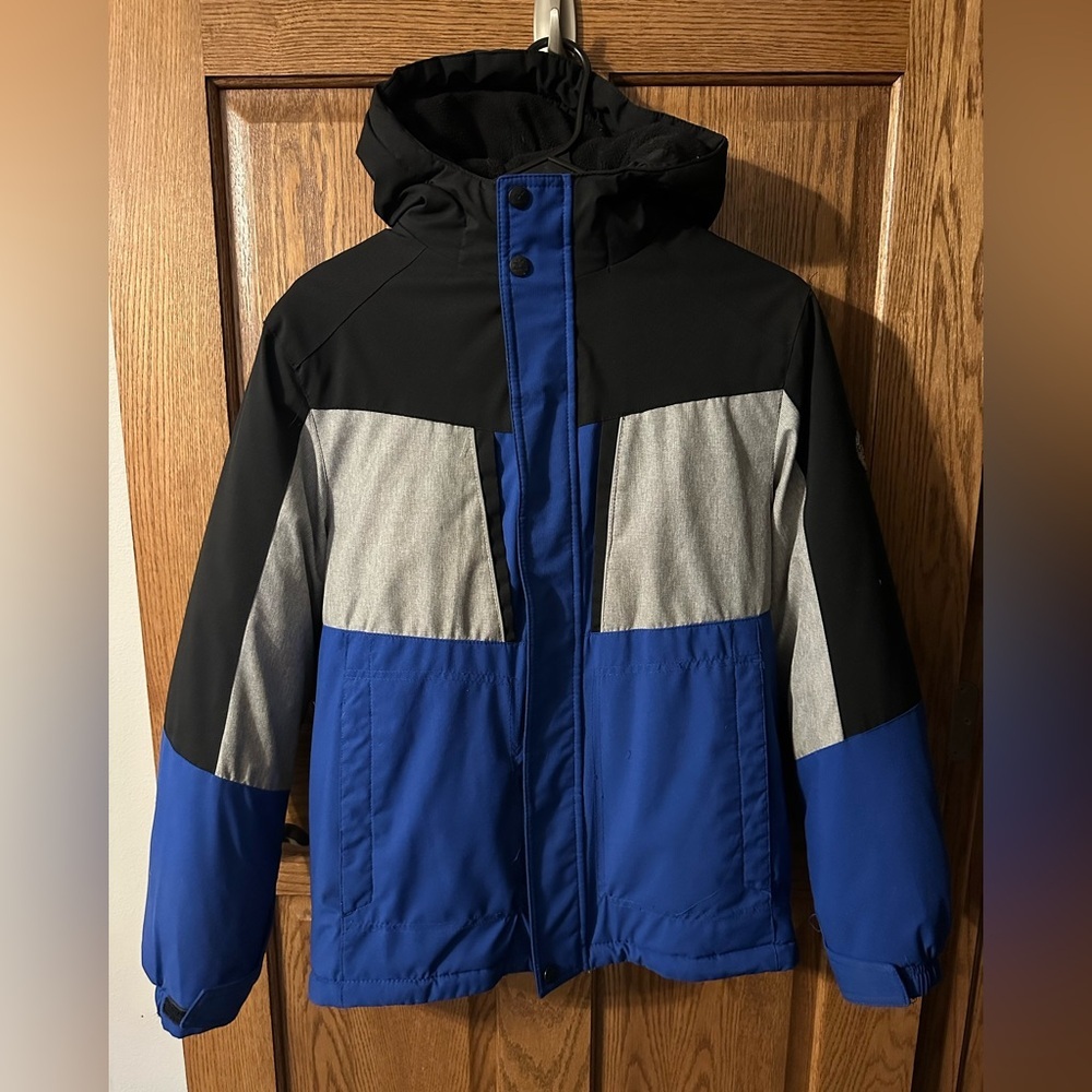 ZeroXposur 14/16 XL 3 in 1 Blue and Gray Winter Coat Boys